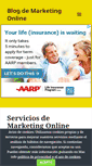 Mobile Screenshot of online-marketing.es